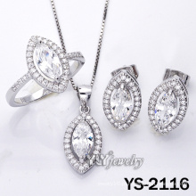 925 jóias de prata com zircônia cúbica para mulheres (YS-2116)